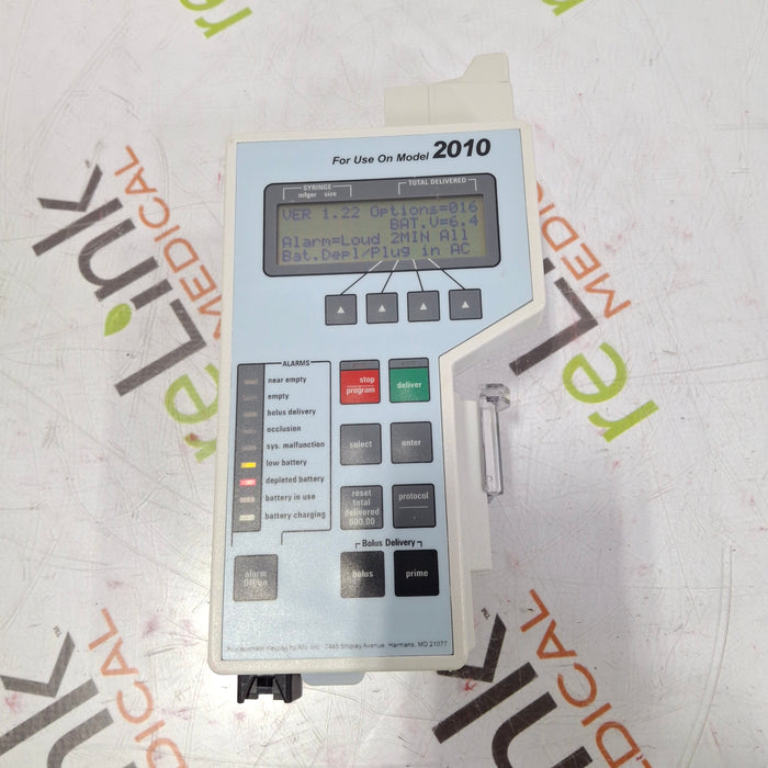 Medex Medfusion 2010 Syringe Infusion Pump