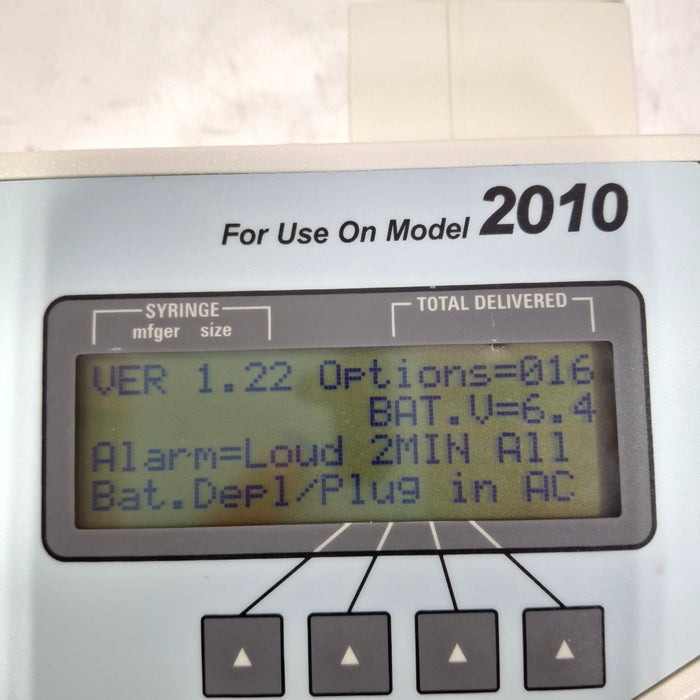 Medex Medfusion 2010 Syringe Infusion Pump