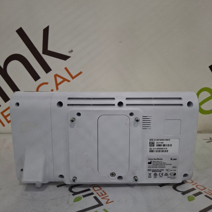 Welch Allyn Connex Spot Base Model - Nonin SpO2, ThermoScan Monitor