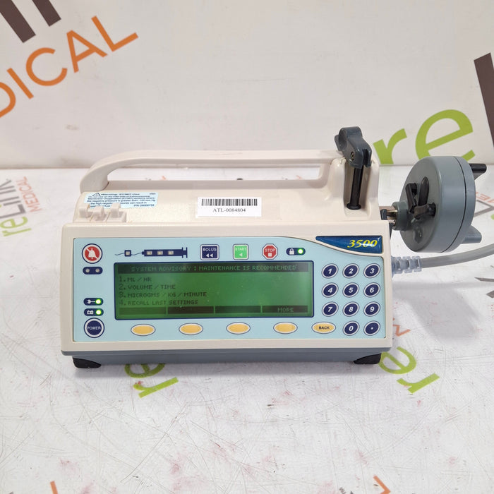 Smiths Medical Medfusion 3500 Syringe Infusion Pump