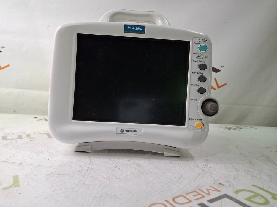 GE Healthcare Dash 3000 - GE/Nellcor SpO2 Patient Monitor