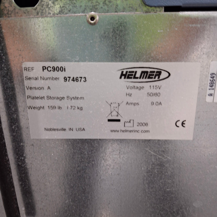 Helmer Inc PC900i Platelet Incubator