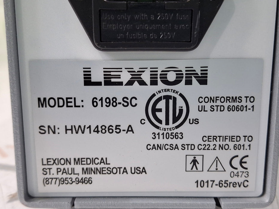 Lexion Insuflow 6198-SC Laparoscopic Gas Conditioning