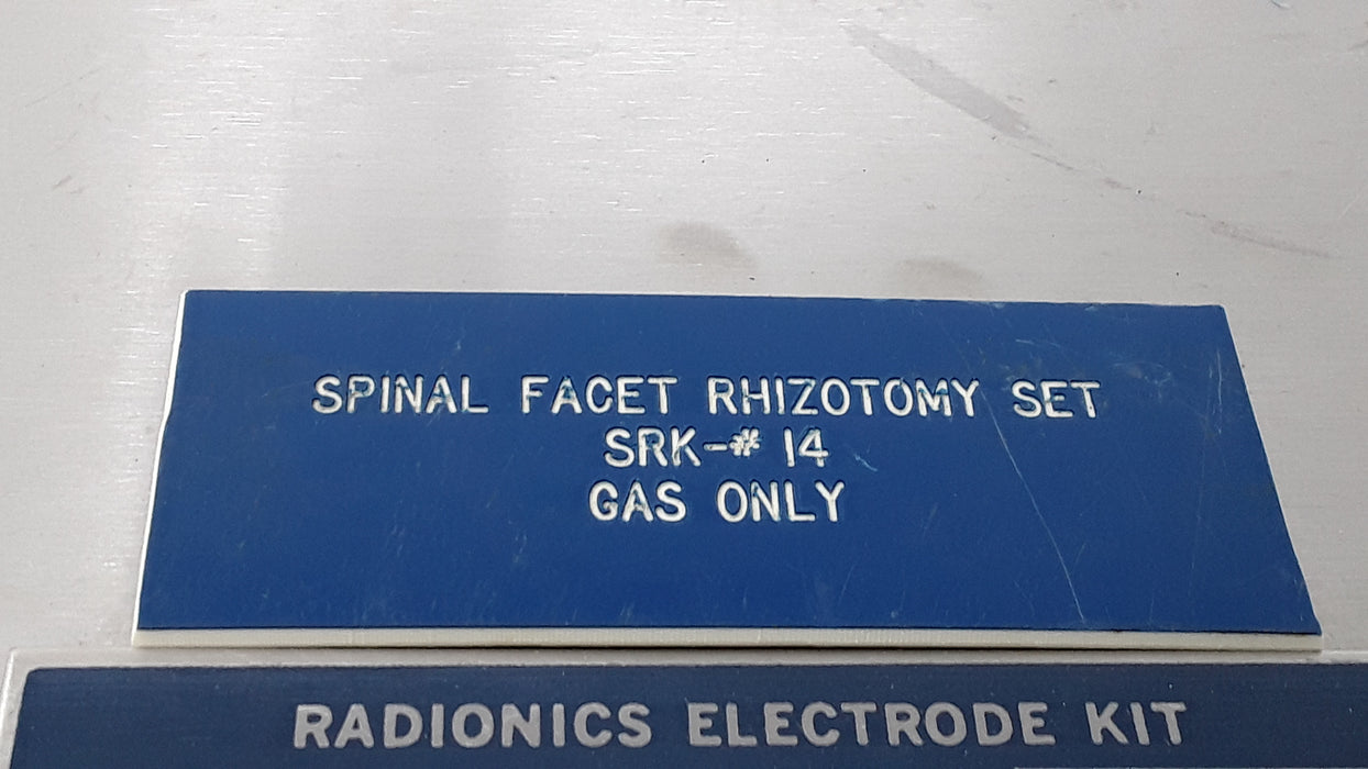 Radionics Spinal Facet Rhizotomy Set