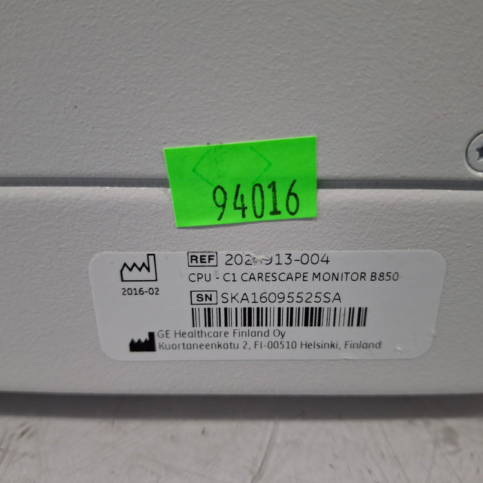 GE Healthcare Carescape B850 CPU Assy