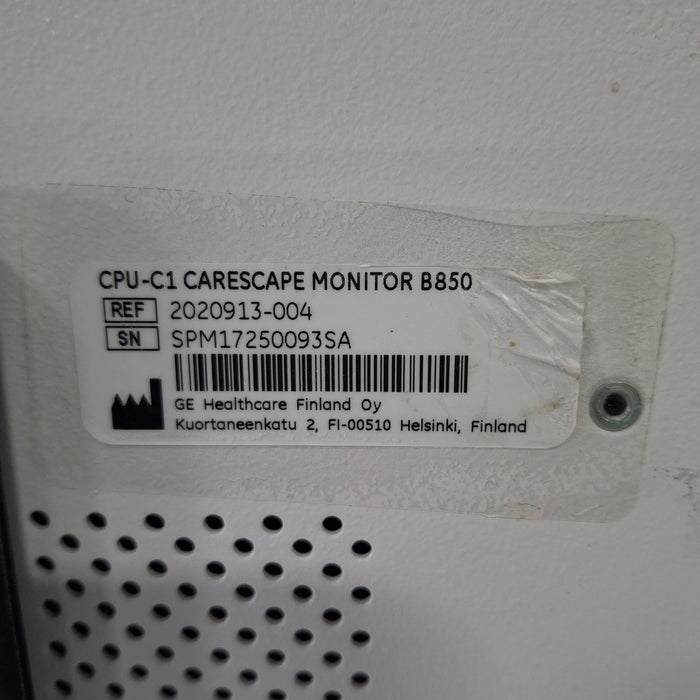 GE Healthcare Carescape B850 CPU Assy