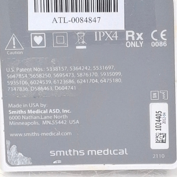 Smiths Medical CADD Solis 2110 Ambulatory Infusion Pump