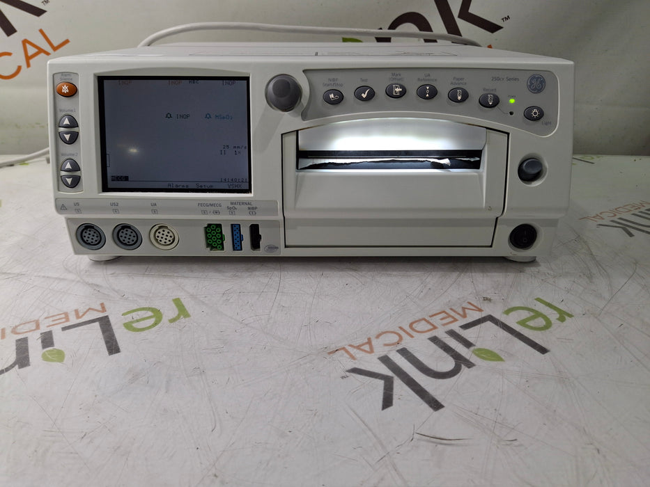 GE Healthcare Corometrics 250cx Series Model 259cx-a Fetal Monitor