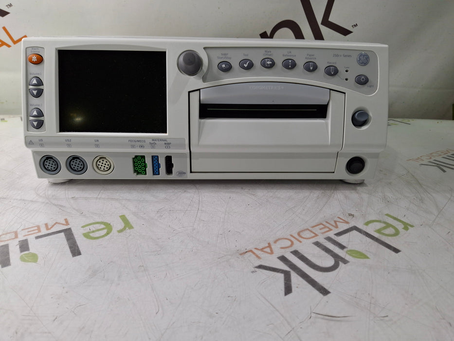 GE Healthcare Corometrics 250cx Series Model 259cx-a Fetal Monitor