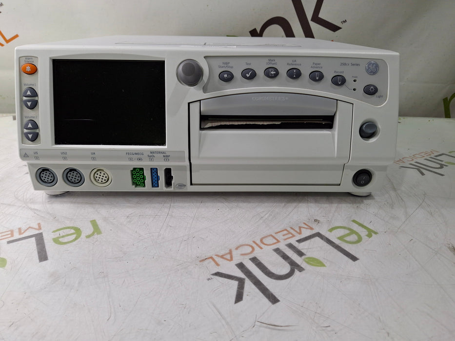GE Healthcare Corometrics 250cx Series Model 259cx Fetal Monitor
