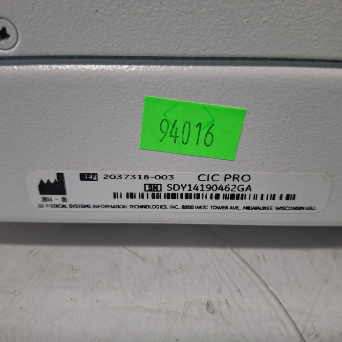 GE Healthcare MP100D CIC Pro Carescape Central Station