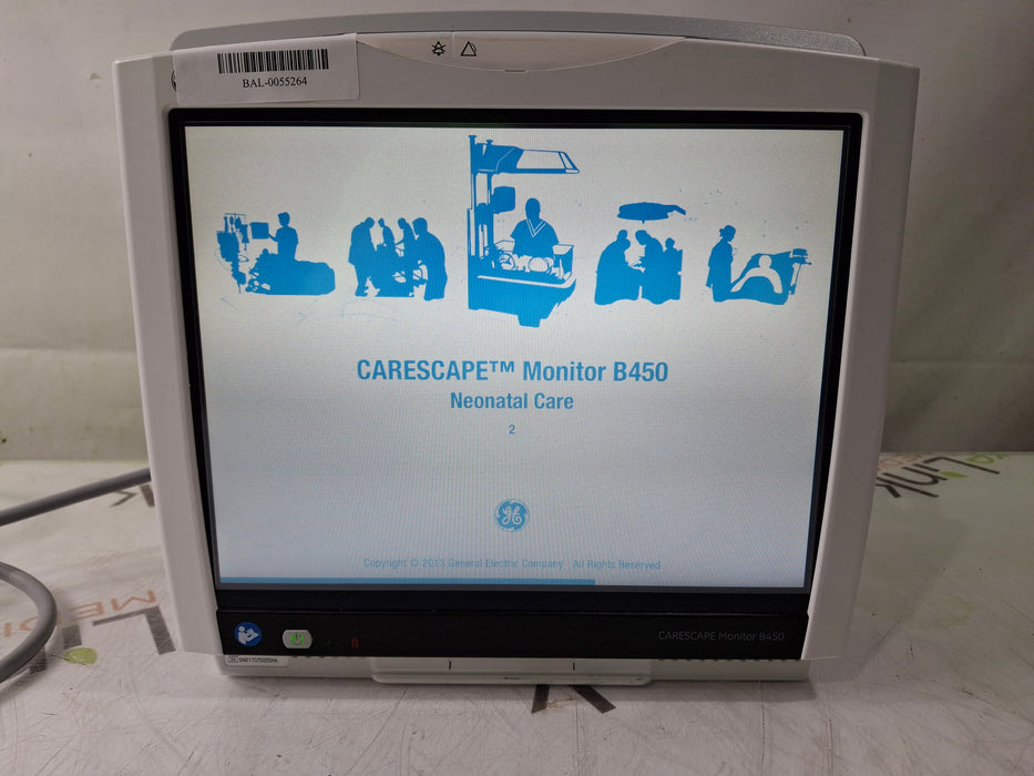 GE Healthcare Carescape B450 Patient Monitor