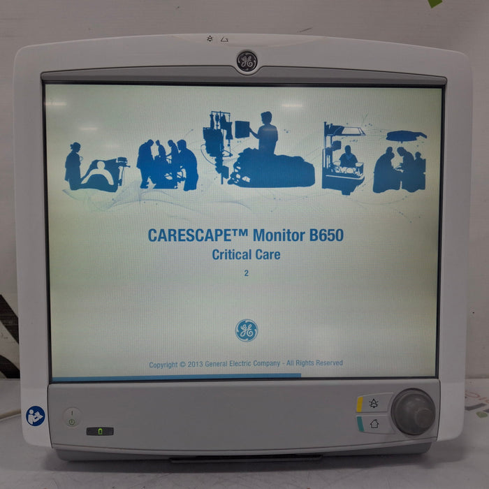 GE Healthcare GE Healthcare Carescape B650 Patient Monitor Patient Monitors reLink Medical