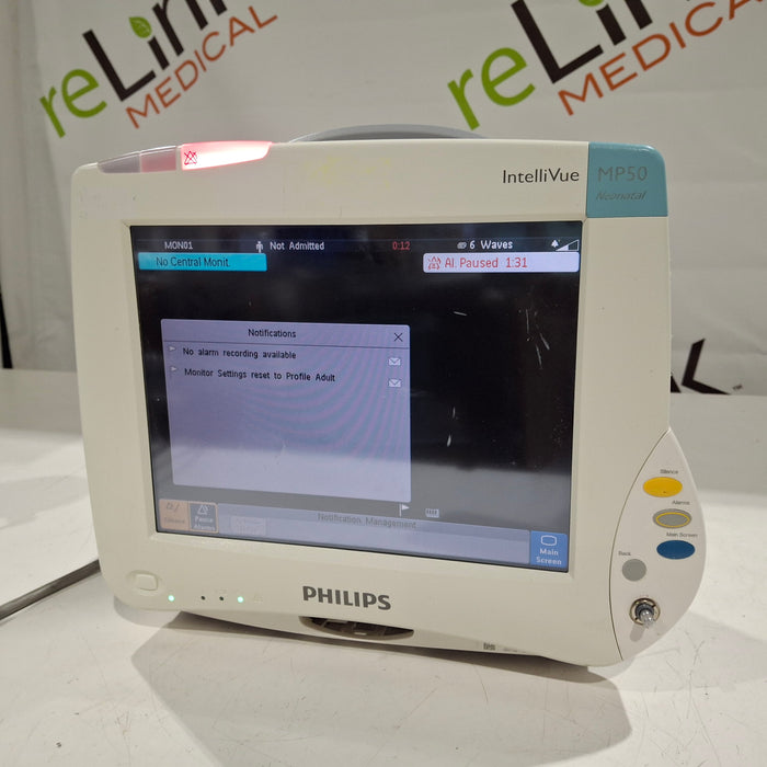 Philips IntelliVue MP50 - Neonatal Patient Monitor