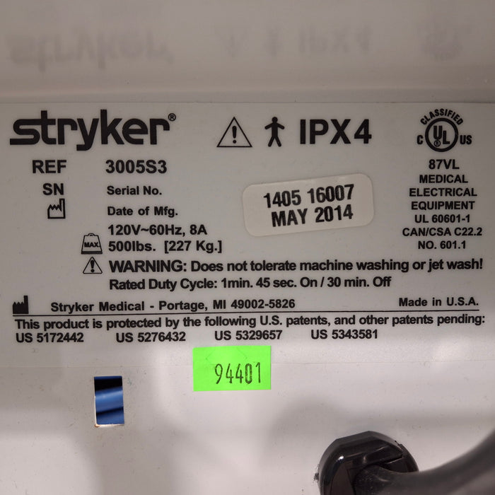 Stryker Stryker Secure III 3005 Hospital Bed Beds & Stretchers reLink Medical