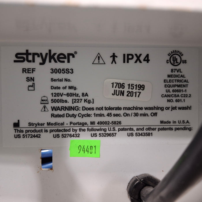 Stryker Stryker Secure III 3005 Hospital Bed Beds & Stretchers reLink Medical