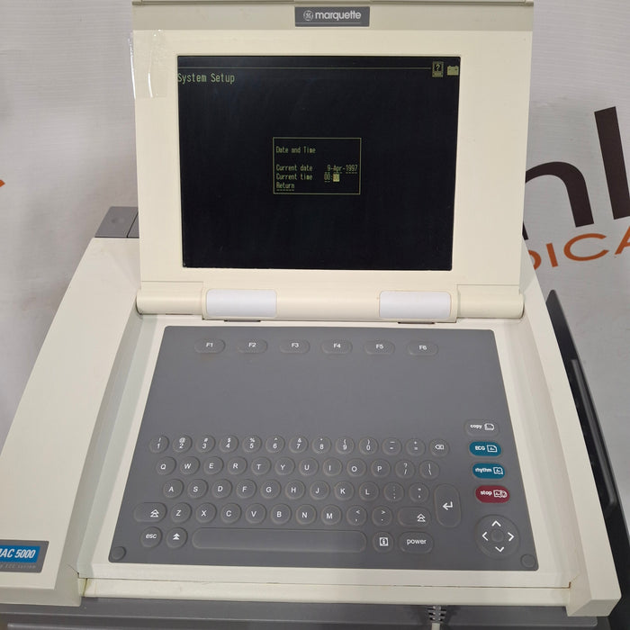 GE Healthcare MAC 5000 with CAM Module ECG System