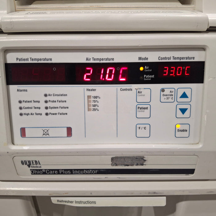 Ohmeda Medical Ohio Care Plus 4000 Incubator