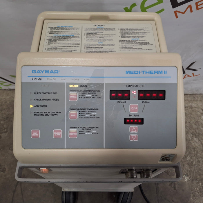 Gaymar Medi-Therm II Hyper/Hypothermia Machine