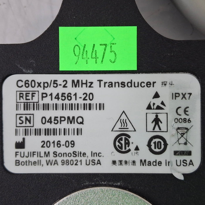 Fujifilm Fujifilm P14561-20 C60xp/5-2 MHz Transducer Ultrasound Probes reLink Medical