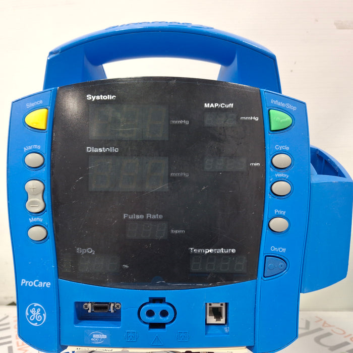 GE Healthcare Dinamap ProCare 400 Patient Monitor