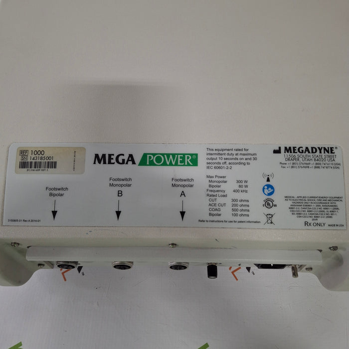 Megadyne Mega Power Electrosurgical Unit