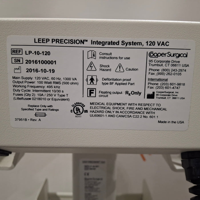 Cooper Surgical Leep Precision Integrated System