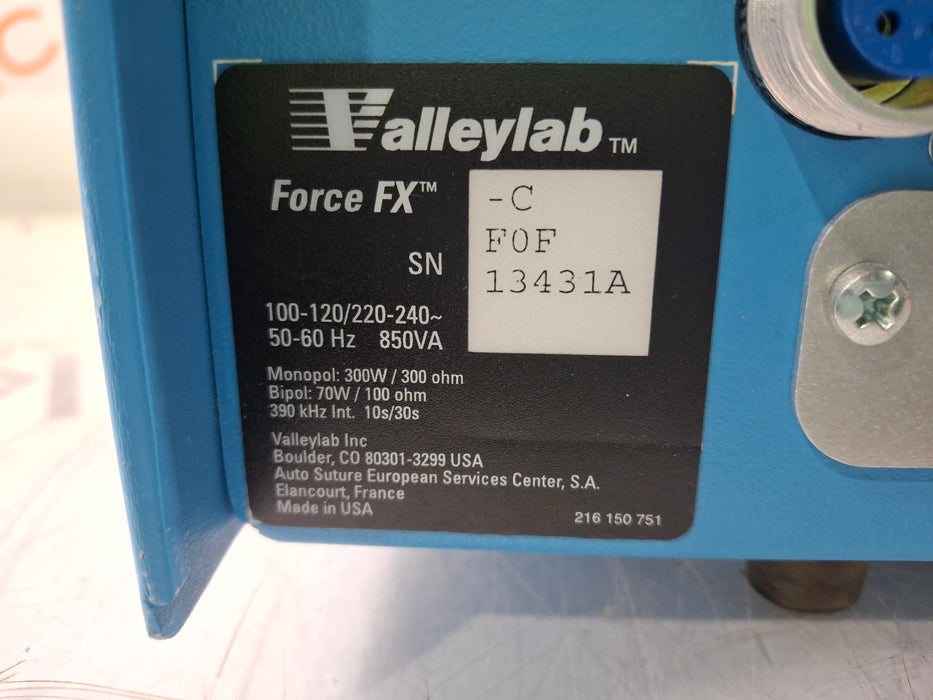 Covidien Valleylab Force FX-C Electrosurgical Generator