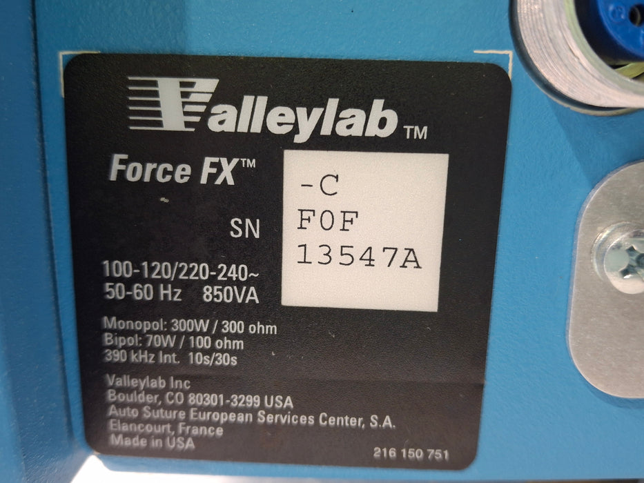 Covidien Valleylab Force FX-C Electrosurgical Generator