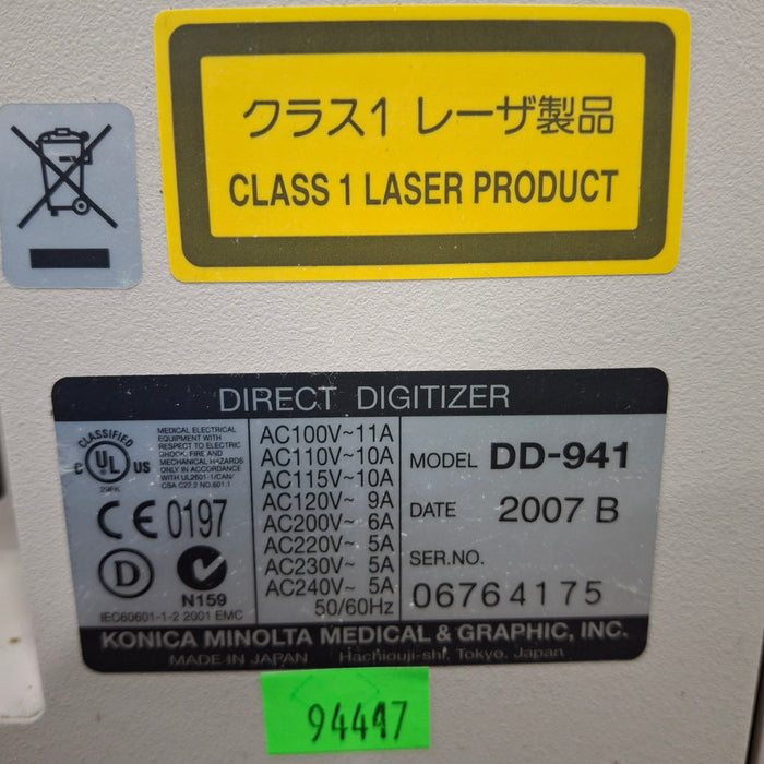 Konica Minolta Regius 190 CR Reader