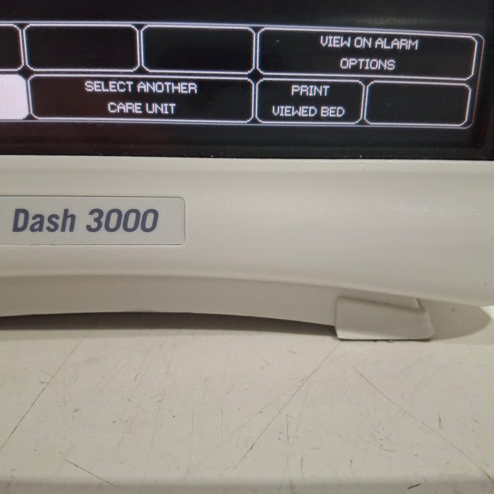 GE Healthcare Dash 3000 - GE/Nellcor SpO2 Patient Monitor