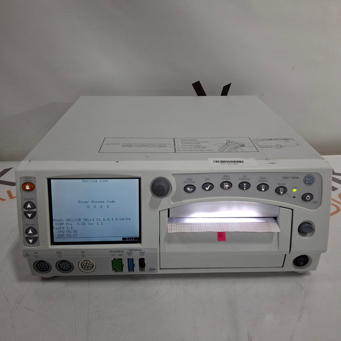 GE Healthcare Corometrics 250cx Series Model 259cx-a Fetal Monitor
