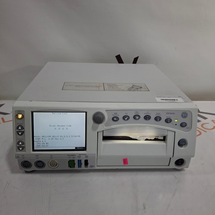 GE Healthcare Corometrics 250 Series Model 259 Fetal Monitor