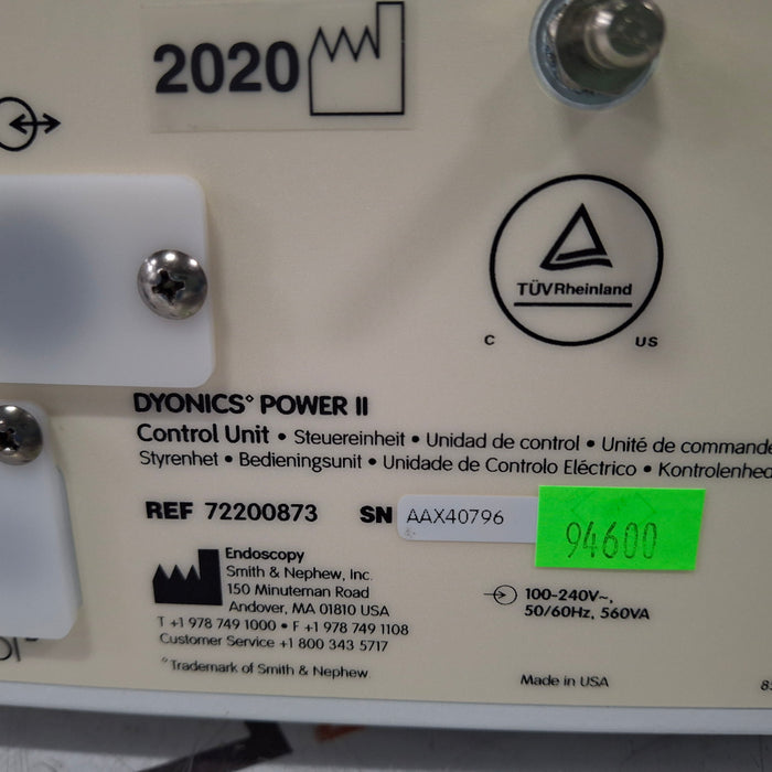 Smith & Nephew Dyonics Power 72200873 Control Unit