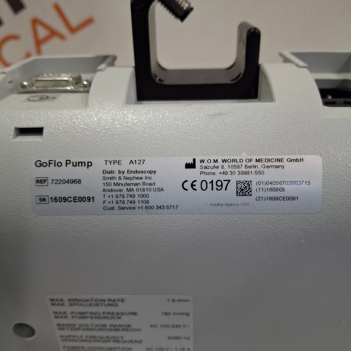 Smith & Nephew GoFlo Pump