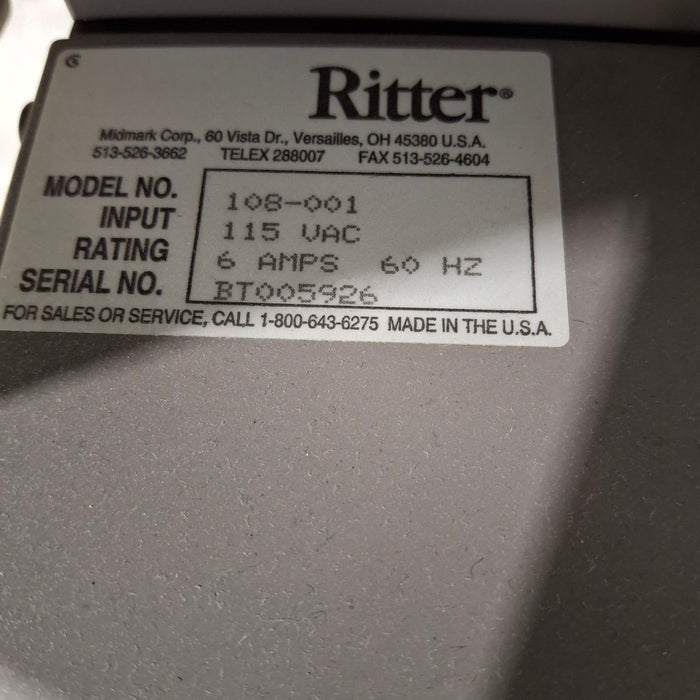 Ritter 108 Medical Examination Table