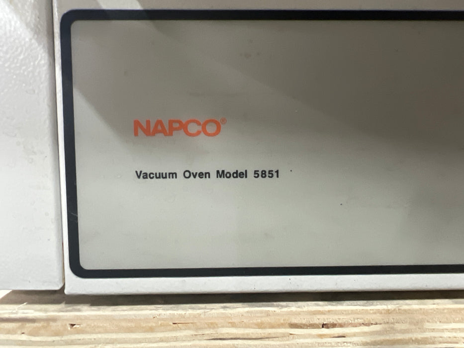 Napco 5851 Vacuum Oven