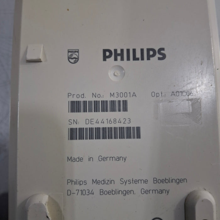 Philips Philips M3001A-A01C06 Fast SpO2, NIBP, ECG, Temp, IBP MMS Module Patient Monitors reLink Medical