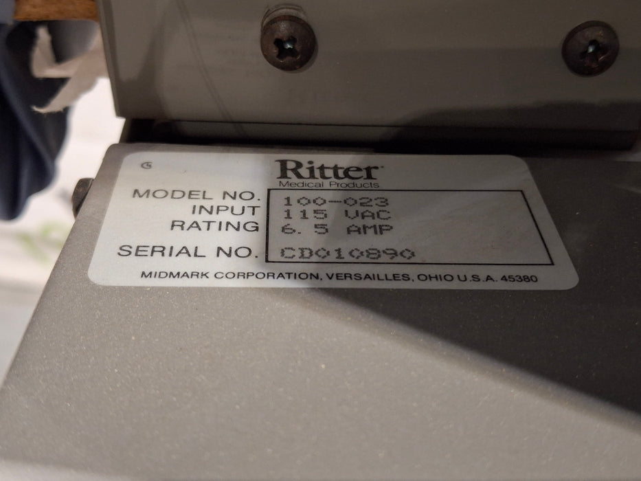 Ritter 100 Exam Table