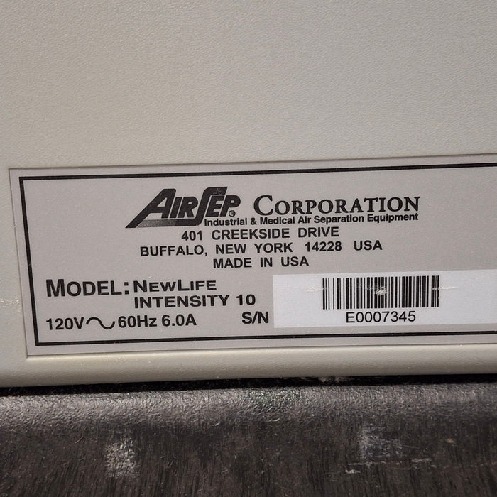 AirSep Corp Caire / Chart Industries NewLife Intensity 10 Oxygen Concentrator