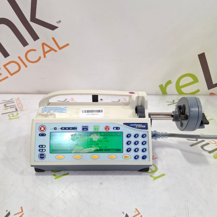 Smiths Medical Medfusion 3500 Syringe Infusion Pump