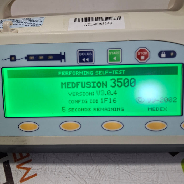 Smiths Medical Medfusion 3500 Syringe Infusion Pump