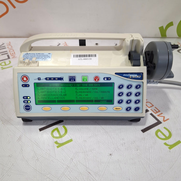 Smiths Medical Medfusion 3500 Syringe Infusion Pump