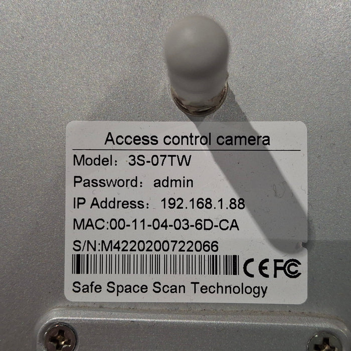 Safe Space Scan Technology 3S-07 Scanner