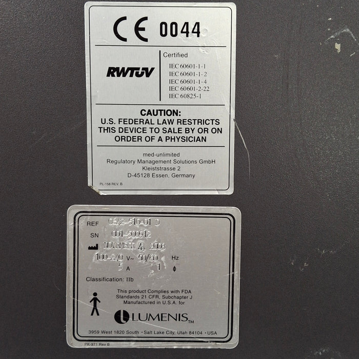 Lumenis Lumenis Novus Spectra Laser System Ophthalmology reLink Medical