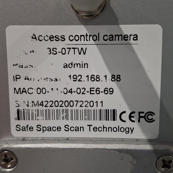 Safe Space Scan Technology 3S-07 Scanner