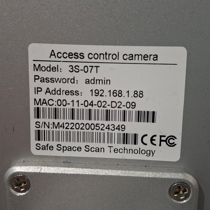 Safe Space Scan Technology 3S-07 Scanner