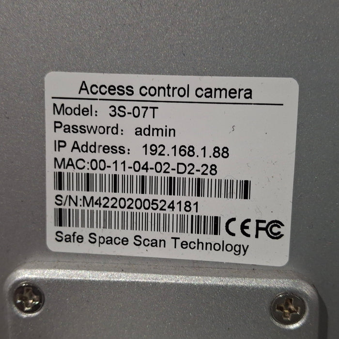 Safe Space Scan Technology 3S-07 Scanner