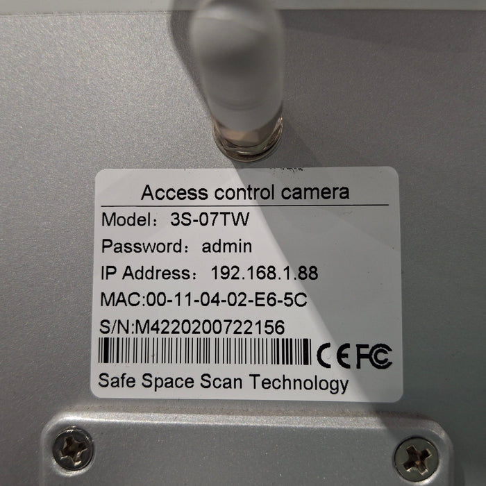 Safe Space Scan Technology 3S-07 Scanner