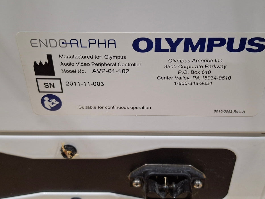 Olympus ENDOALPHA AVP-01-102 Audio Video Peripheral Controller